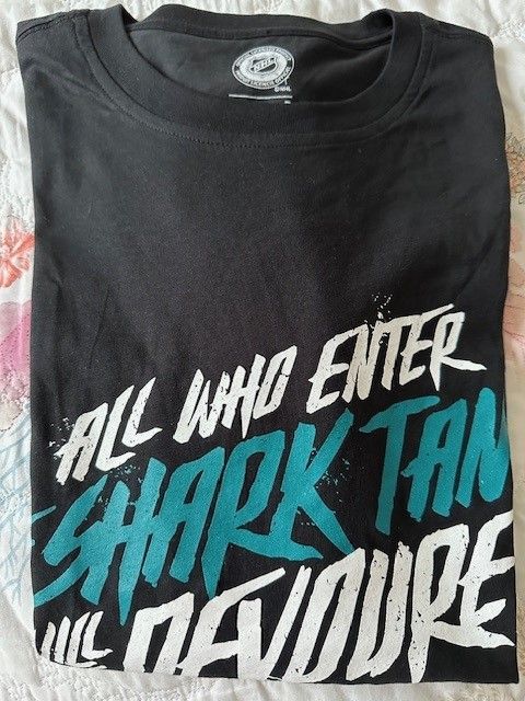 NHL San Jose Sharks T-paita, musta, uusi, koko S