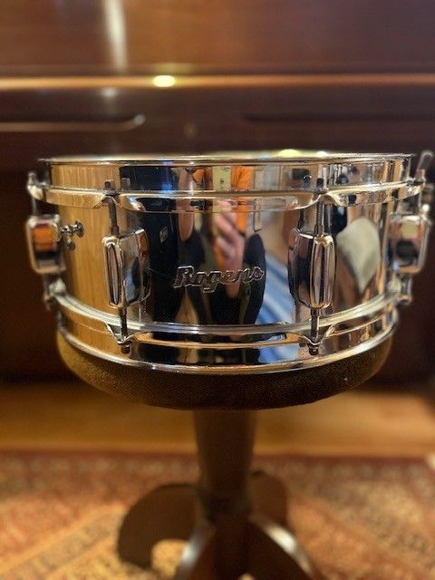 Rogers Powertone COB 1960`s Vintage Snare Drum