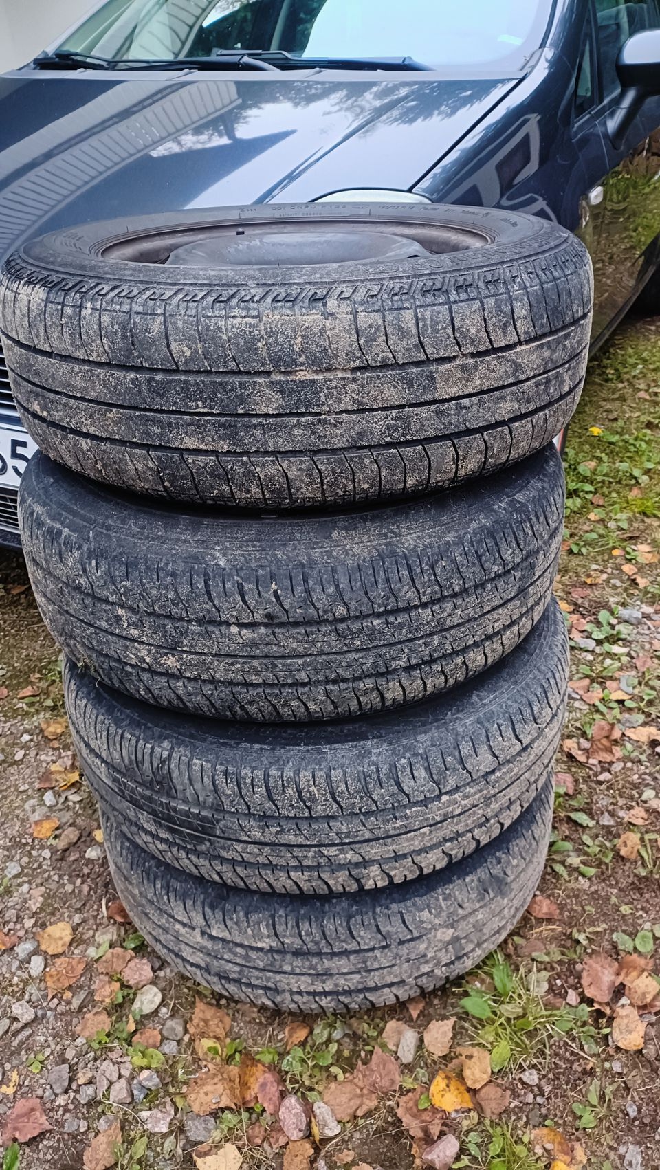 5x100 195/65 R15 Volkswagen golf 4 vanteet + renkaat