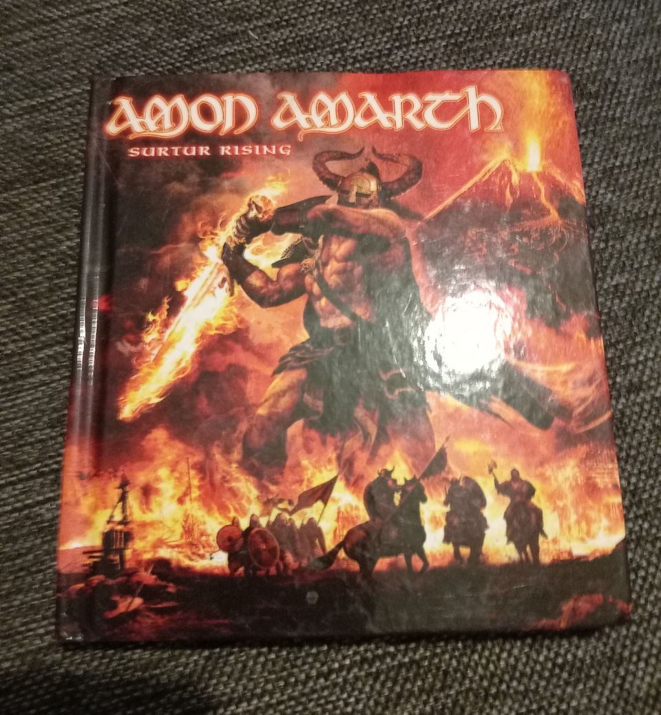 Cd-Levy Amon Amarth-Surtur Rising Deluxe Edition