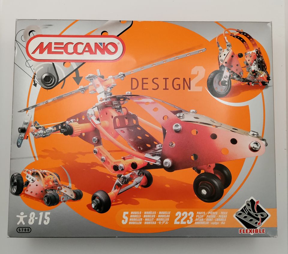 Meccano 5700 moottoripyörä