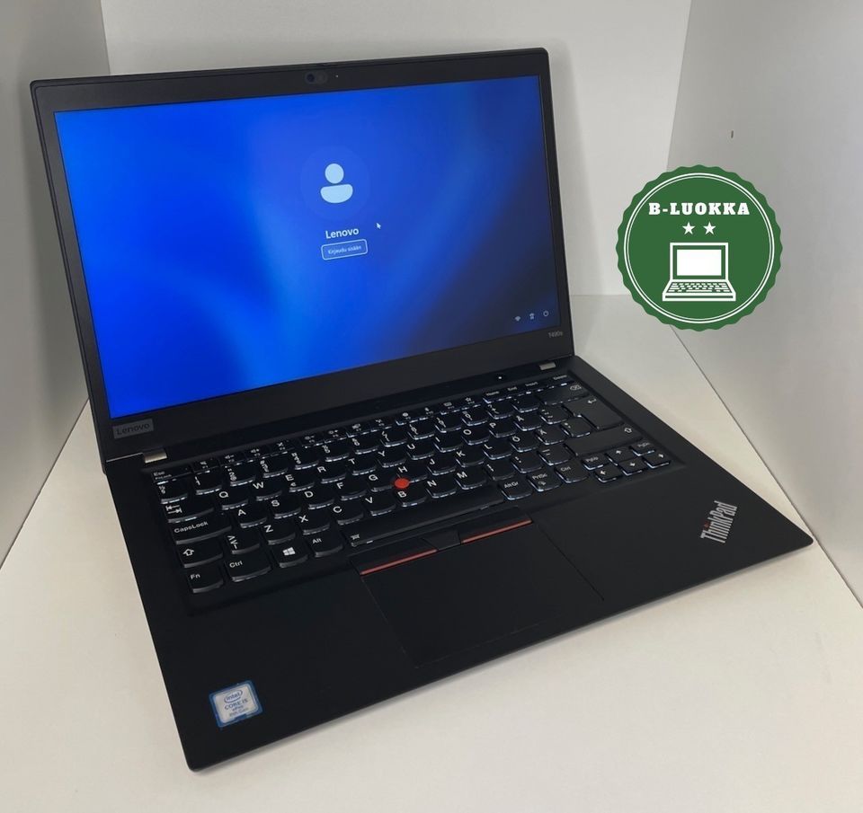 Lenovo ThinkPad T490s, 14.0″ [i5-8365U, 16 GB, 256 GB]