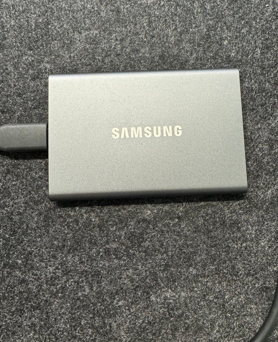 Samsung T7 500GB SSD ulkoinen kovalevy