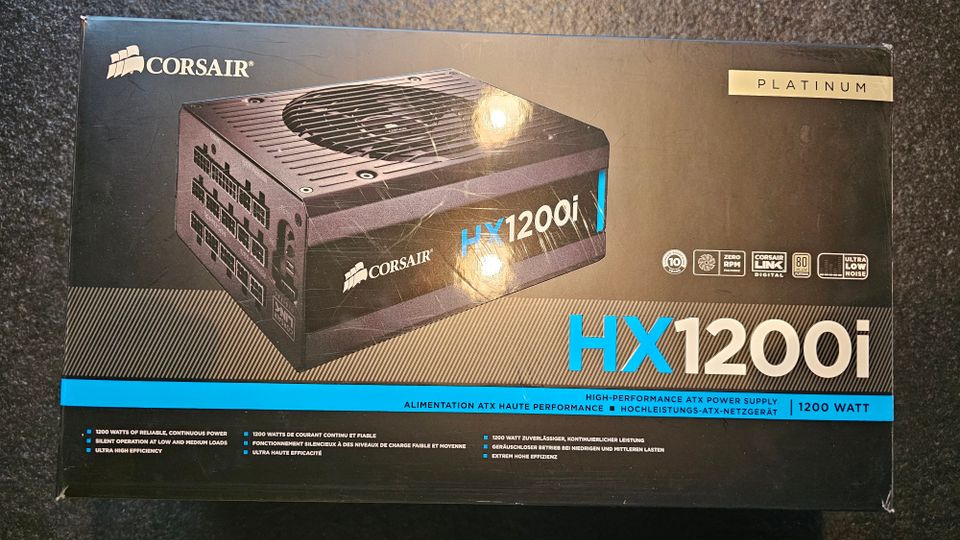 Corsair HX1200i virtalähde