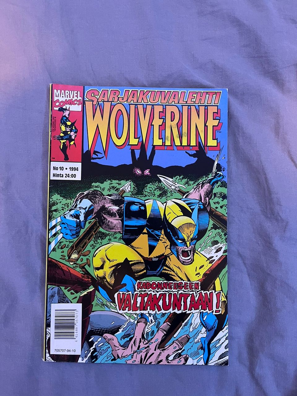 Wolverine no 10 1994 sarjakuva