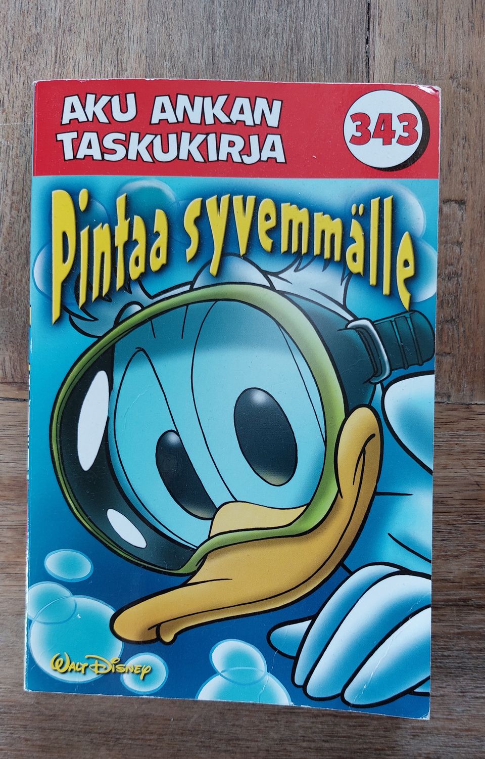 Aku Ankan taskukirja 343 Pintaa syvemmälle