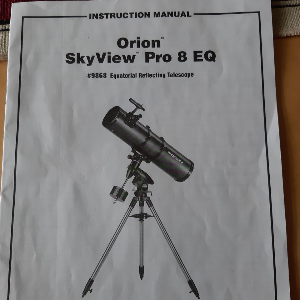 Kaukoputki Orion SkyView Pro 8 EQ