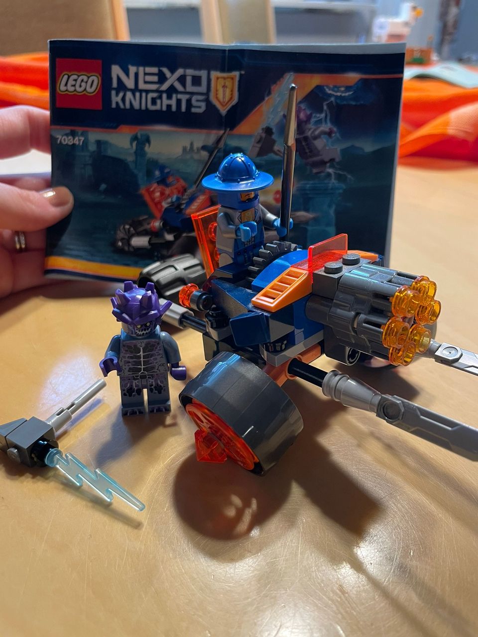 Lego Nexo Knights Kuninkaallisen vartioston tykistö