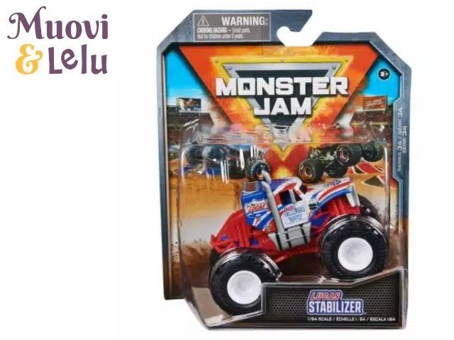 Monster jam 1:64 lucas stabilizer 9,90 UUSI