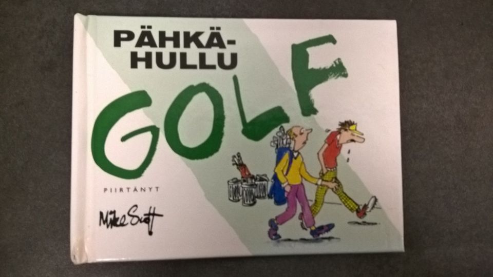 Pähkähullu Golf -kirjanen