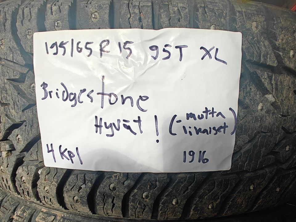 195/65R15 nastarenkaat