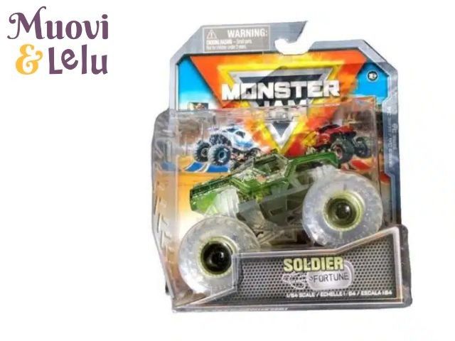 Monster jam 1:64 soldier fortune 9,90 UUSI