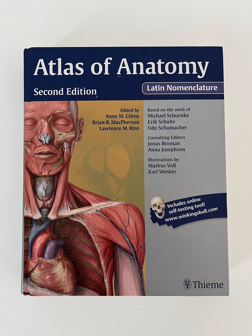 Atlas of Anatomy (latinankieliset termit)