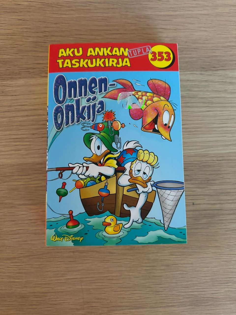 Aku ankan taskukirja onnen onkija numero 353