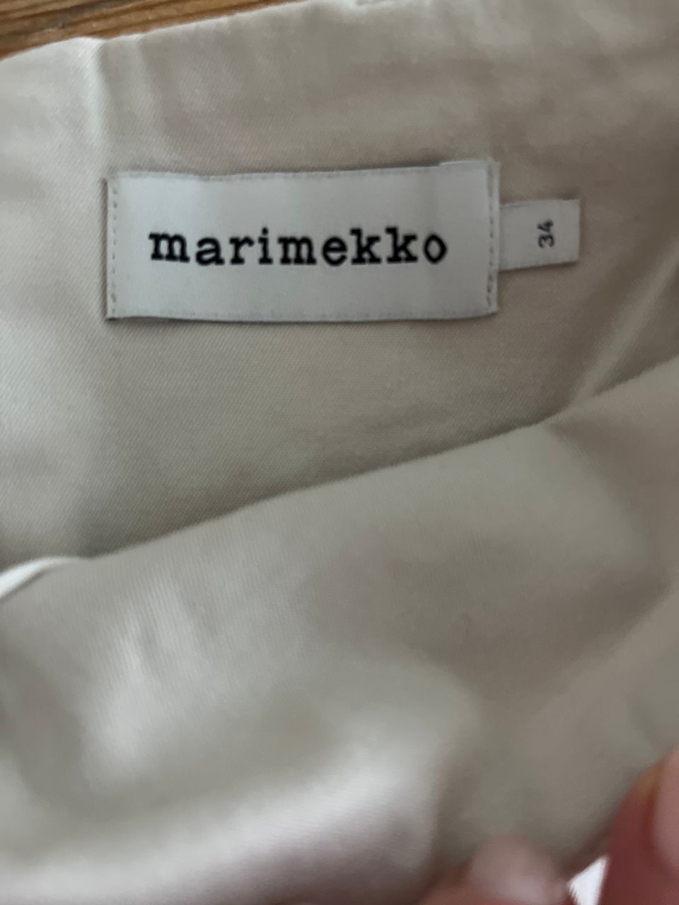 Marimekko-merkkinen puuvillahame