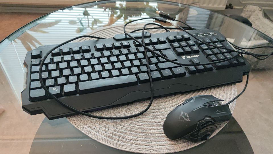 Keyboard and mouse