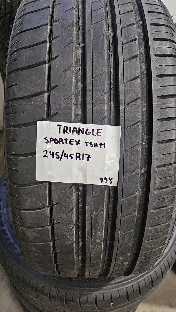 Käytetyt kesärenkaat 245/45R17 Triangle Sportex