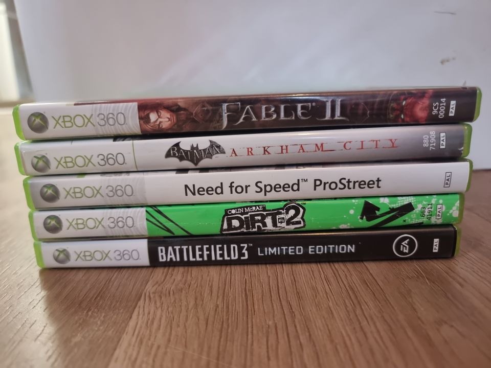 Xbox 360 pelit. 3e / kpl