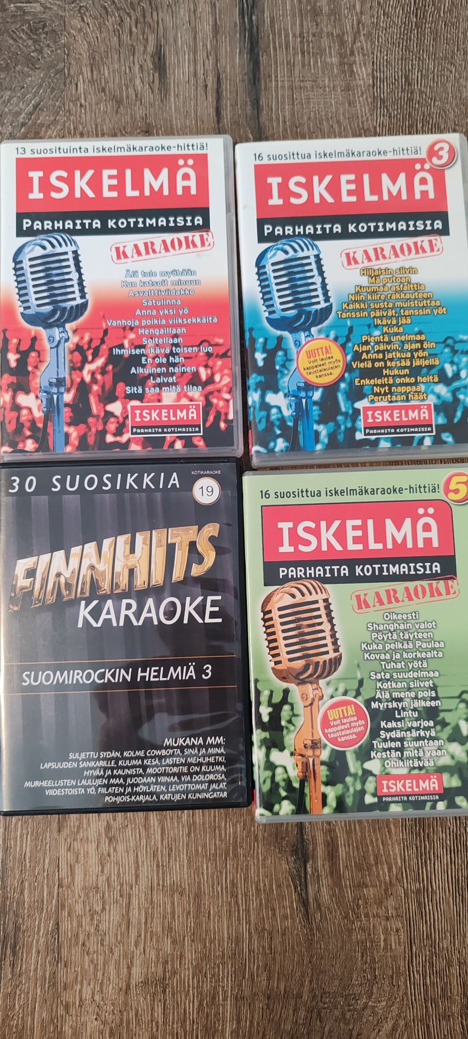 Karaoke levyjä