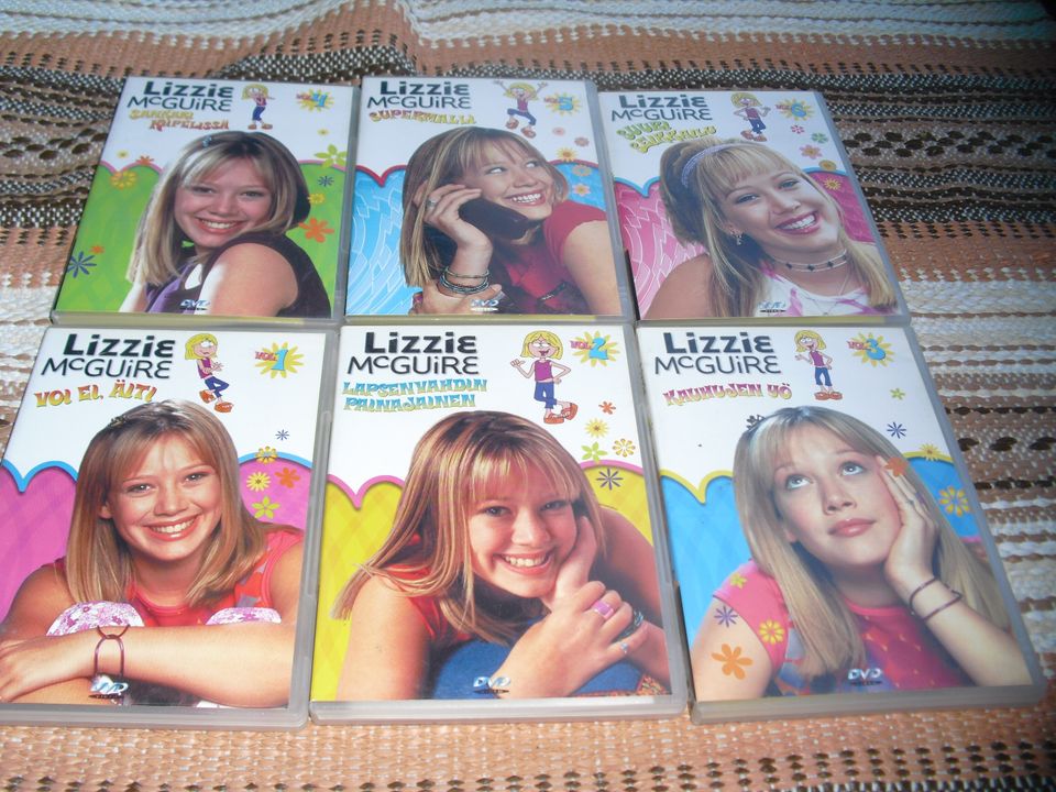 LIZZIE MCGUIRE, VOL 1-6 (Hilary Duff)