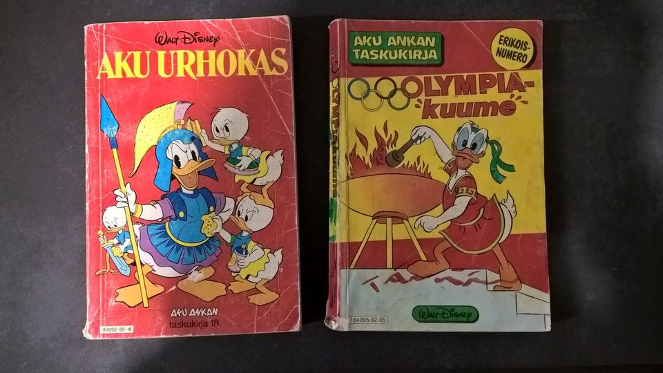 Aku Ankka: Aku Urhokas ja Olympiakuume taskari