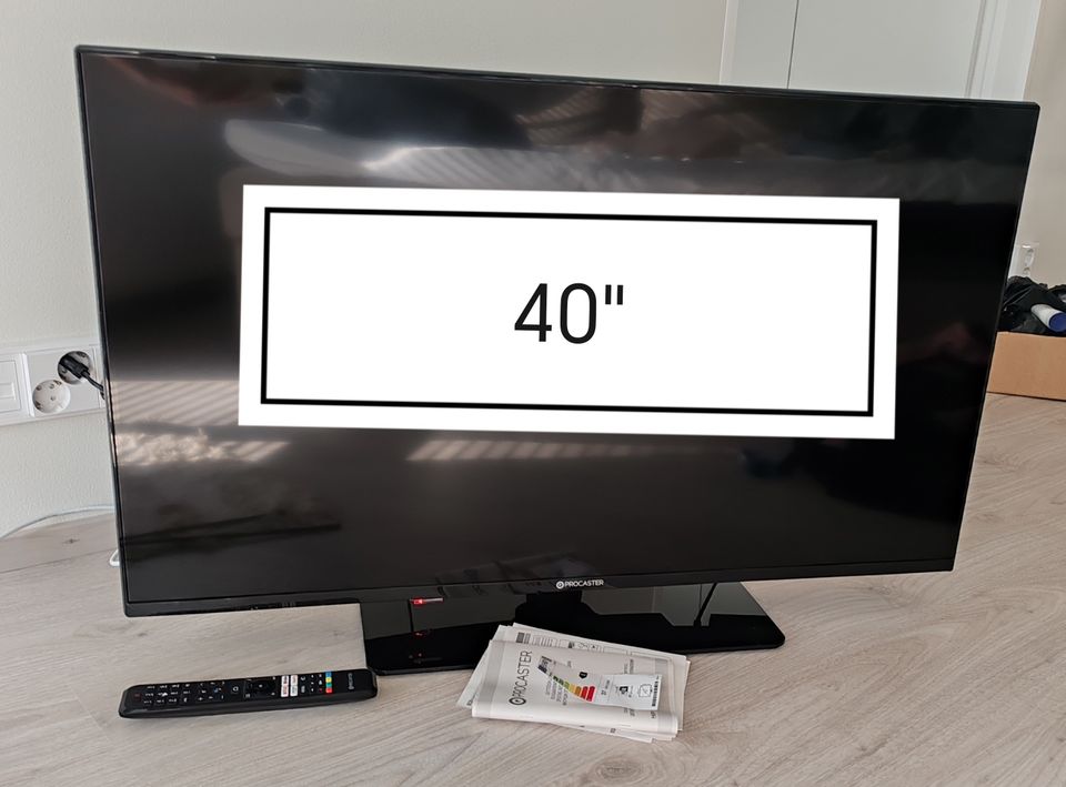 40" televisio (ikä 8 kk)