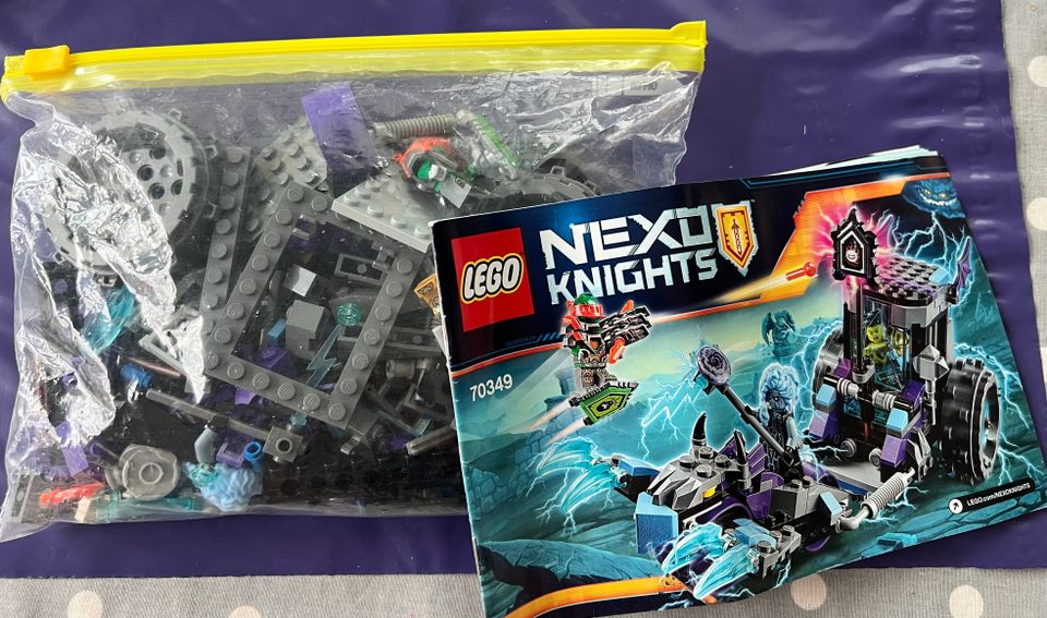 Lego Nexo knights 70349 Ruinan tyrmä ja vyöryjä