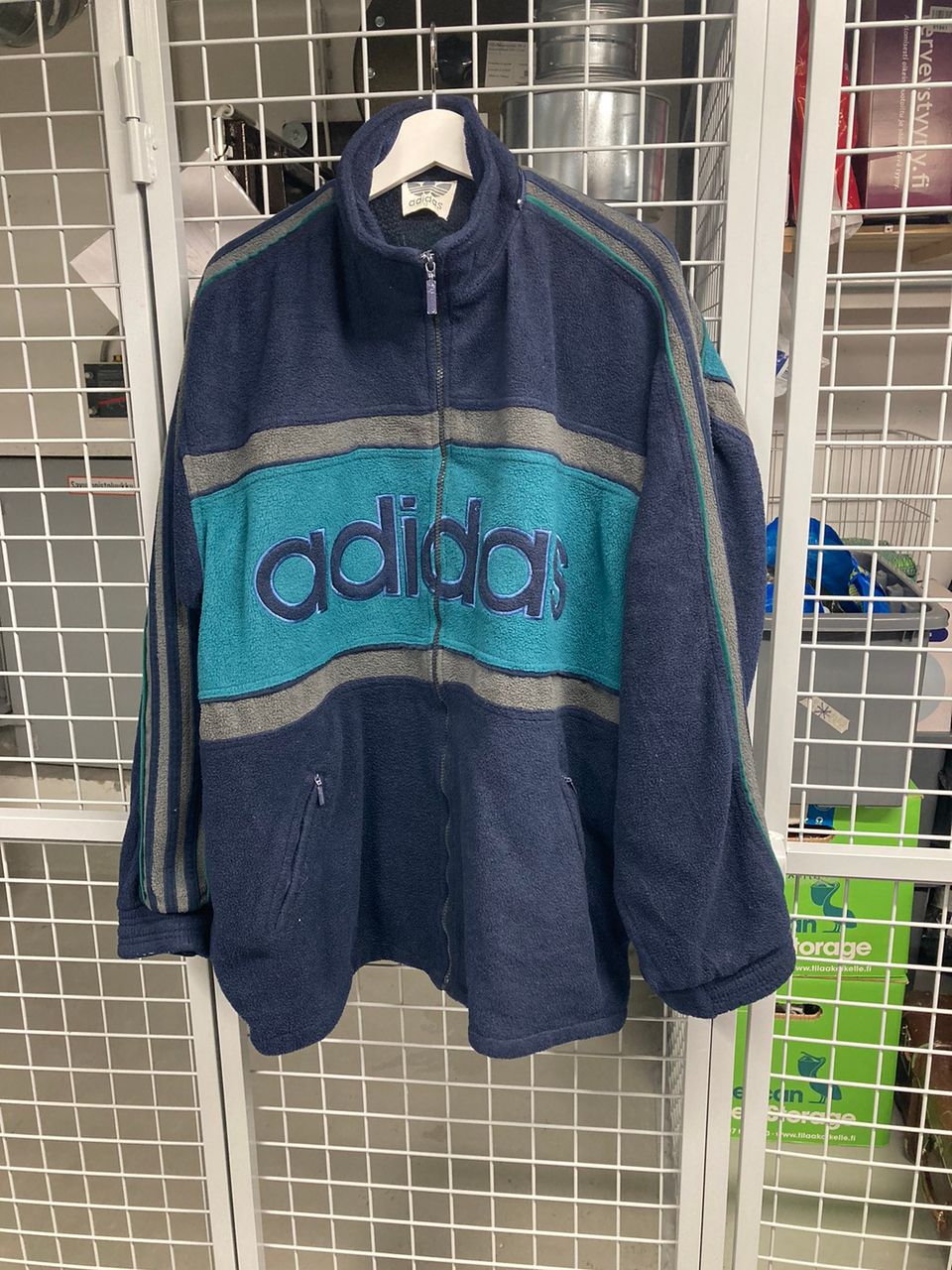 Fleecetakki Adidas, koko XXL