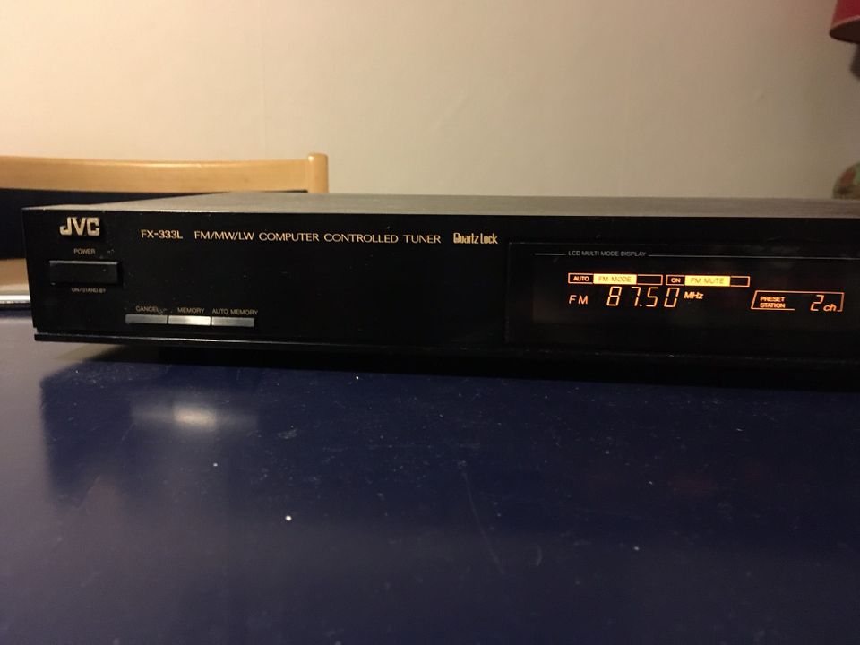 Vintage JVC FX-333L stereoviritin