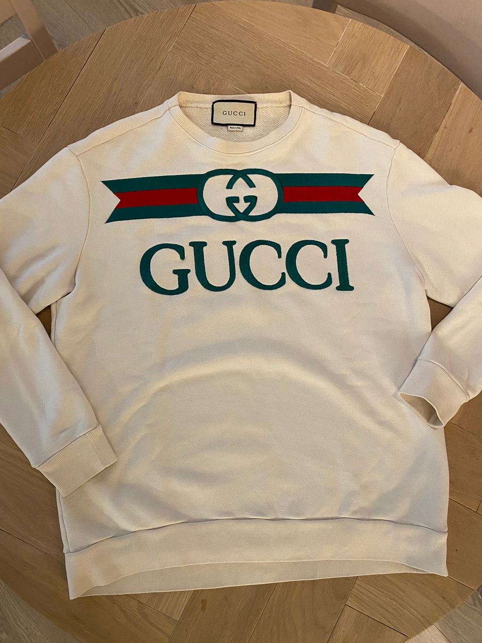 Gucci ss20 logo oversize sweatshirt