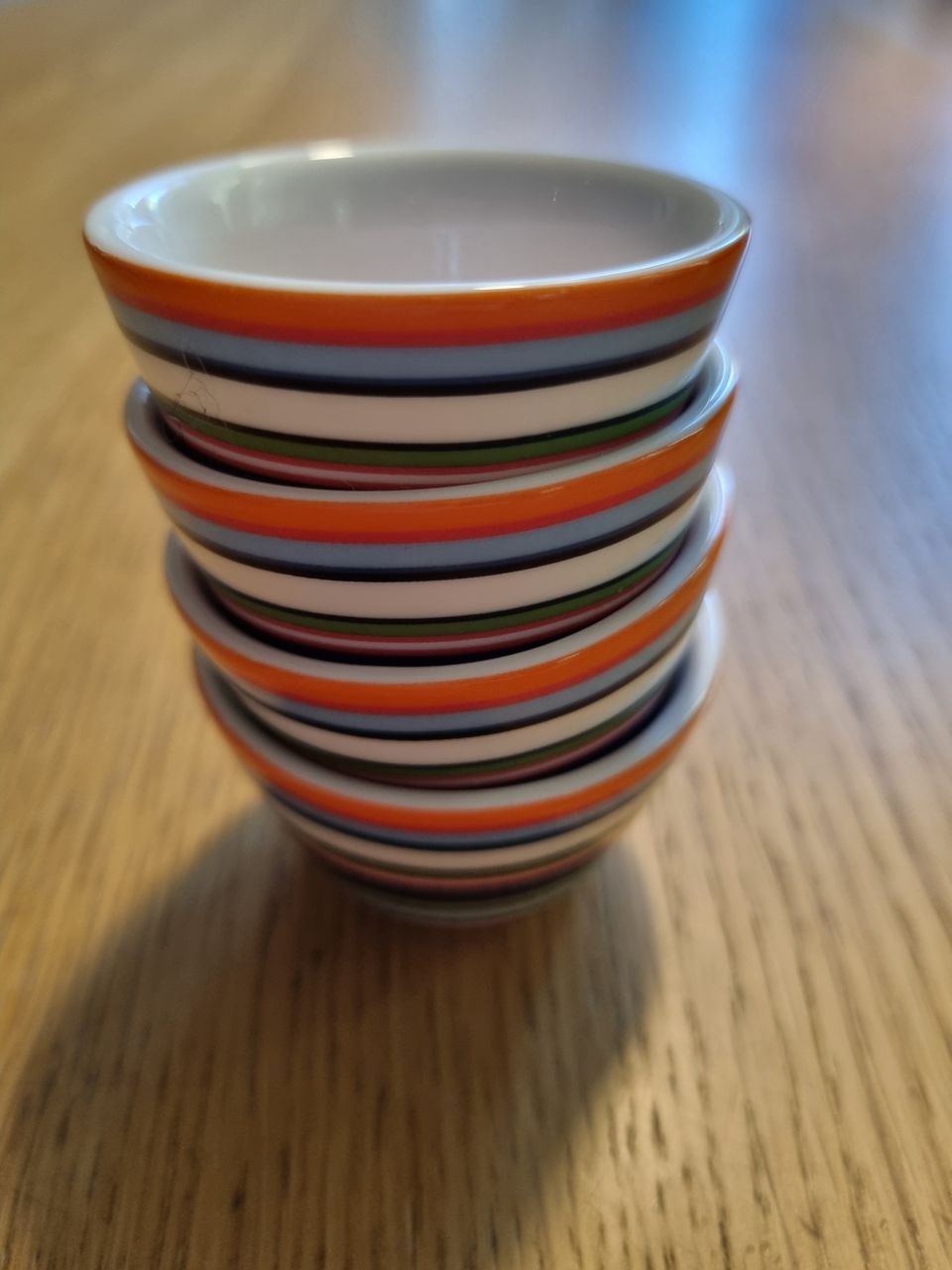 4 x Iittala Origo oranssi munakuppi