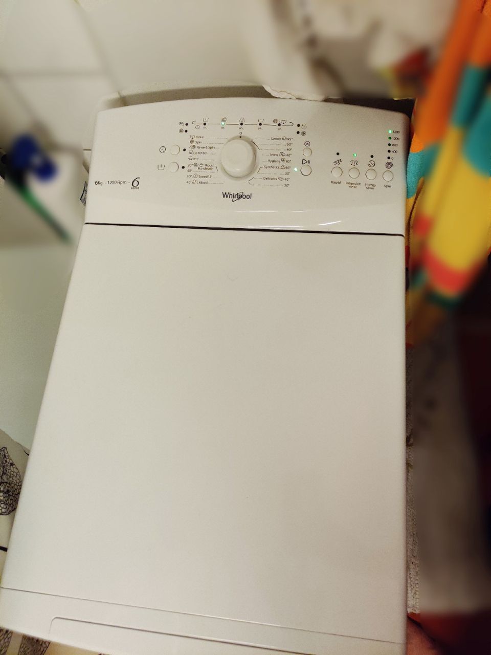 Whirlpool TDLR 6040L 6kg