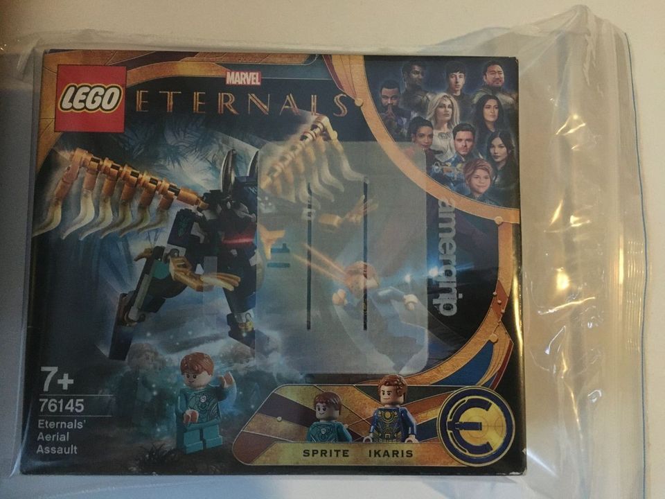 Uusi ja avaamaton Lego Marvel 76145 Eternals Aerial Assault