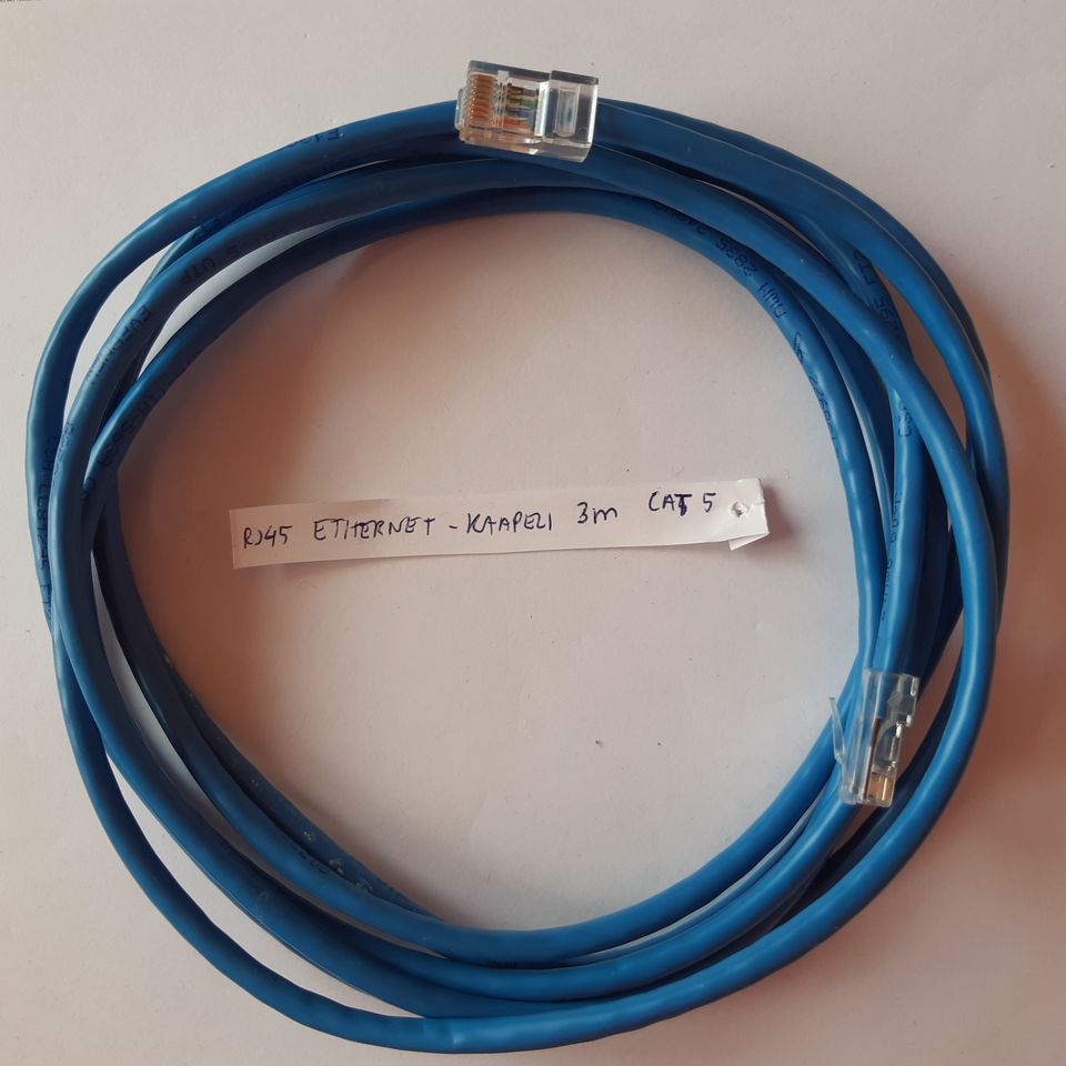 RJ45 ETHERNET-Kaapeli 3 m Cat 5