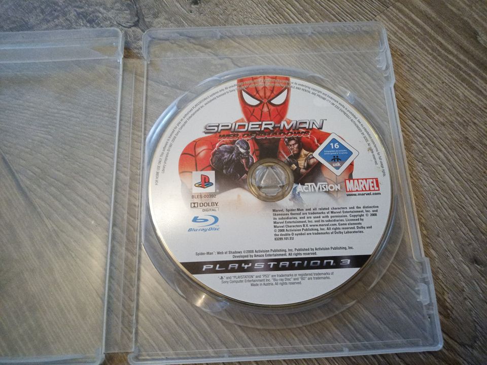 PS3 peli - Spiderman Web of Shadows