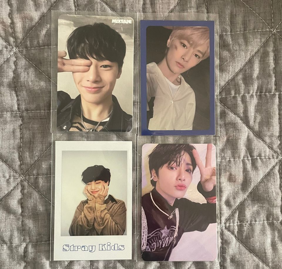 Stray Kids Jeongin photocards Kpop