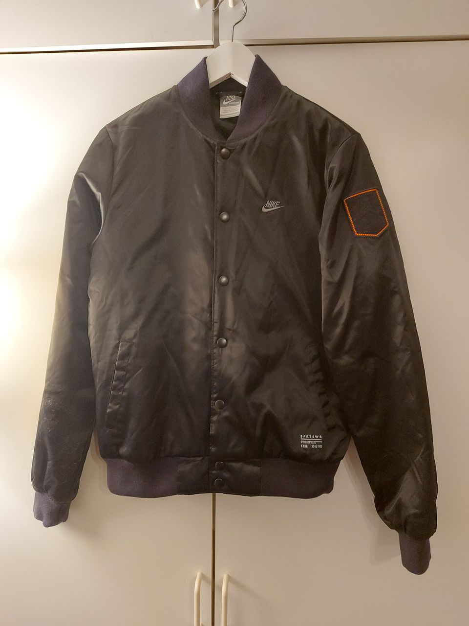 Nike Bomber takki. Vintage 90s blouson koko S