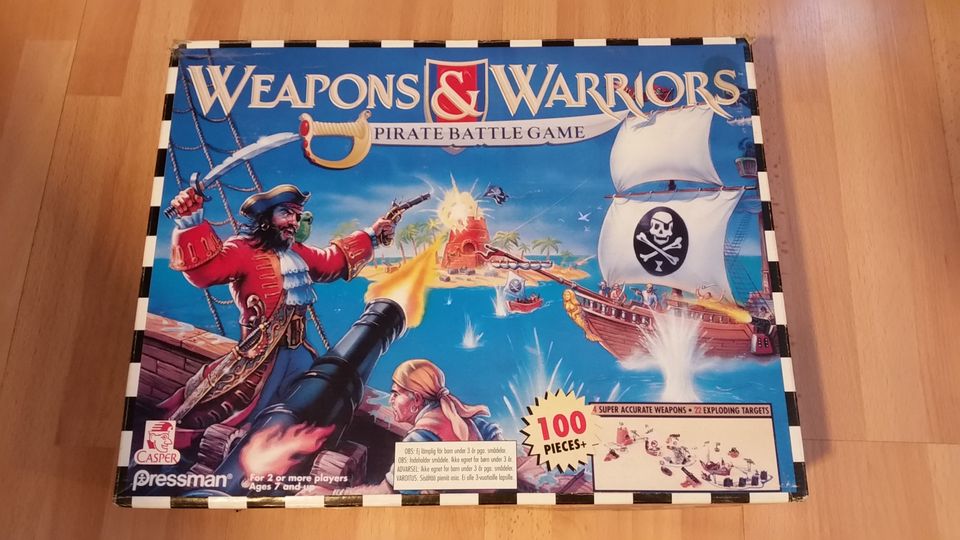 Weapons & Warriors - Pirate Battle Game 1995