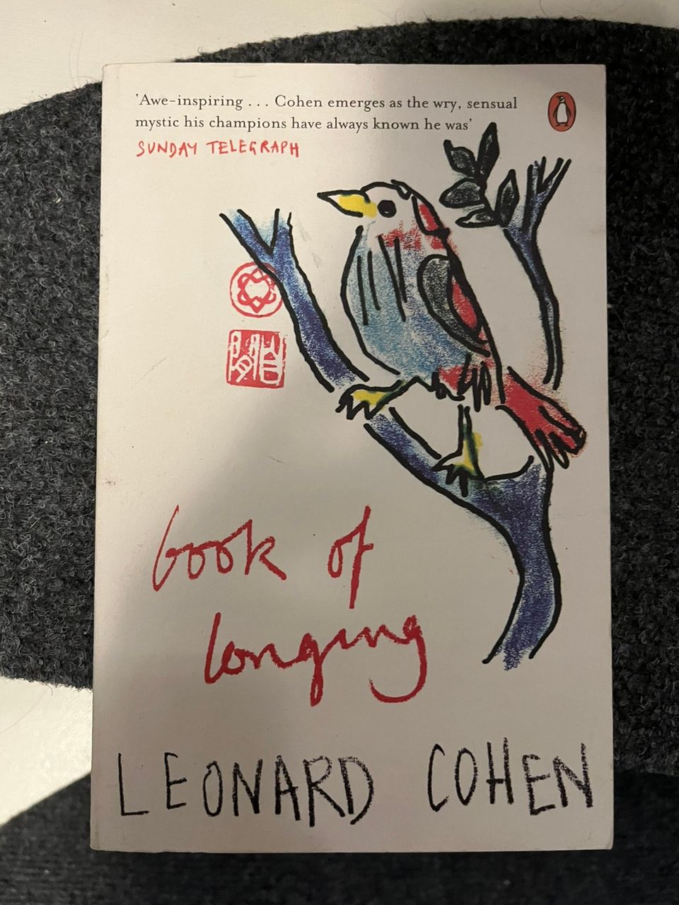 Book of longing Leonard Cohen