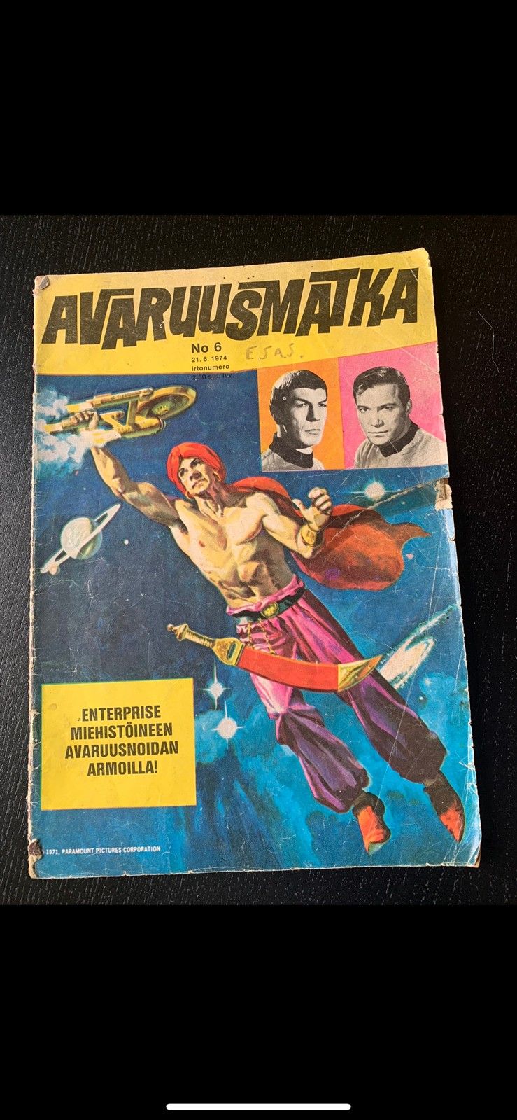 Avaruusmatka nro 6 1974