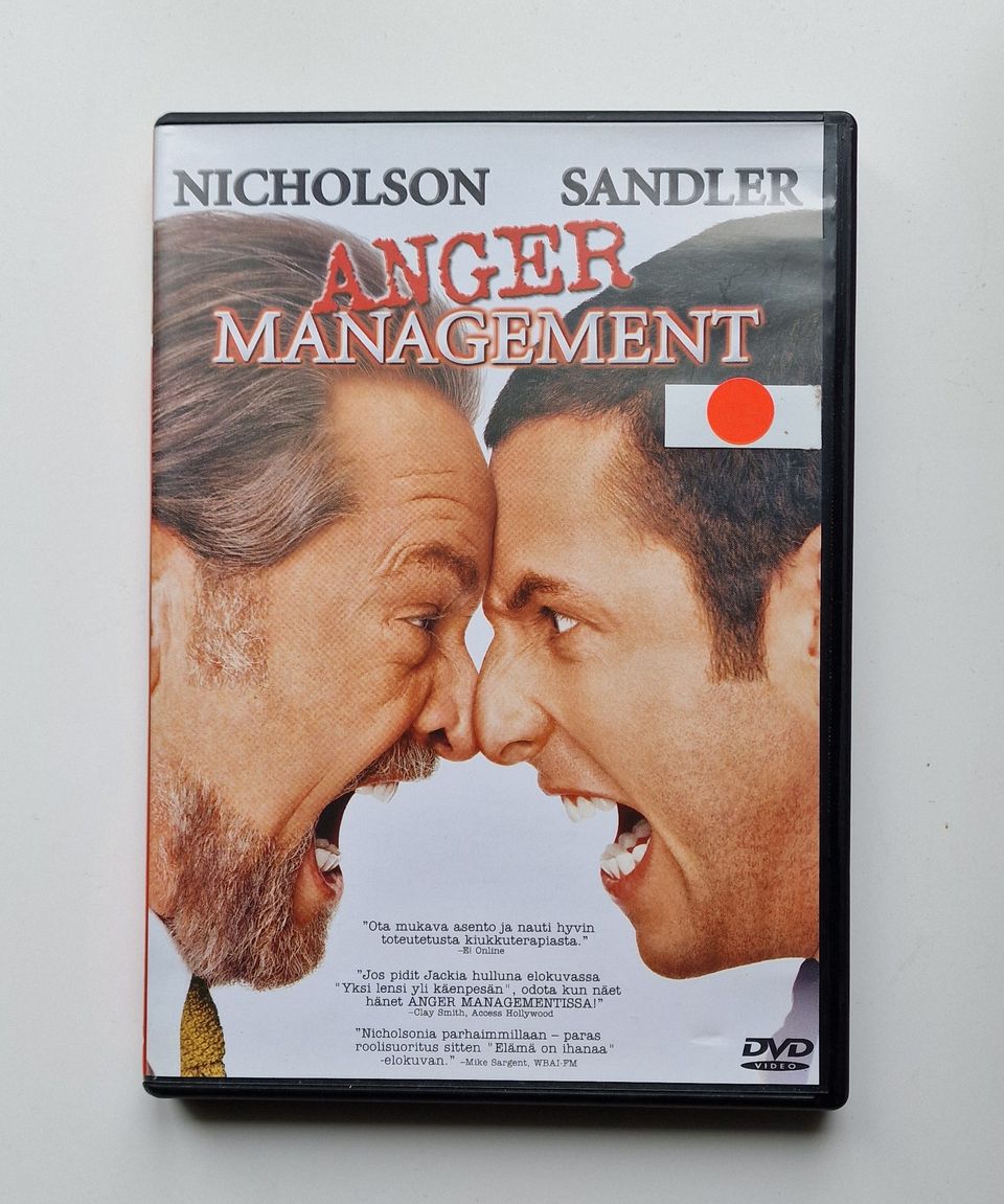 Anger Management DVD