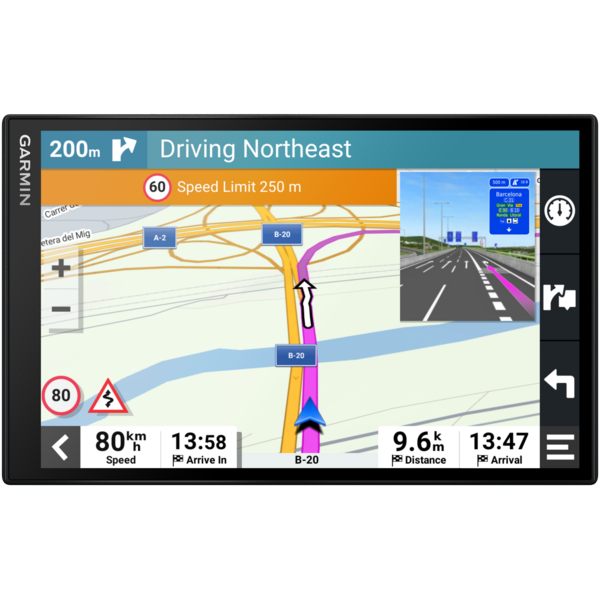 Garmin DriveSmart 86 -navigaattori, Musta