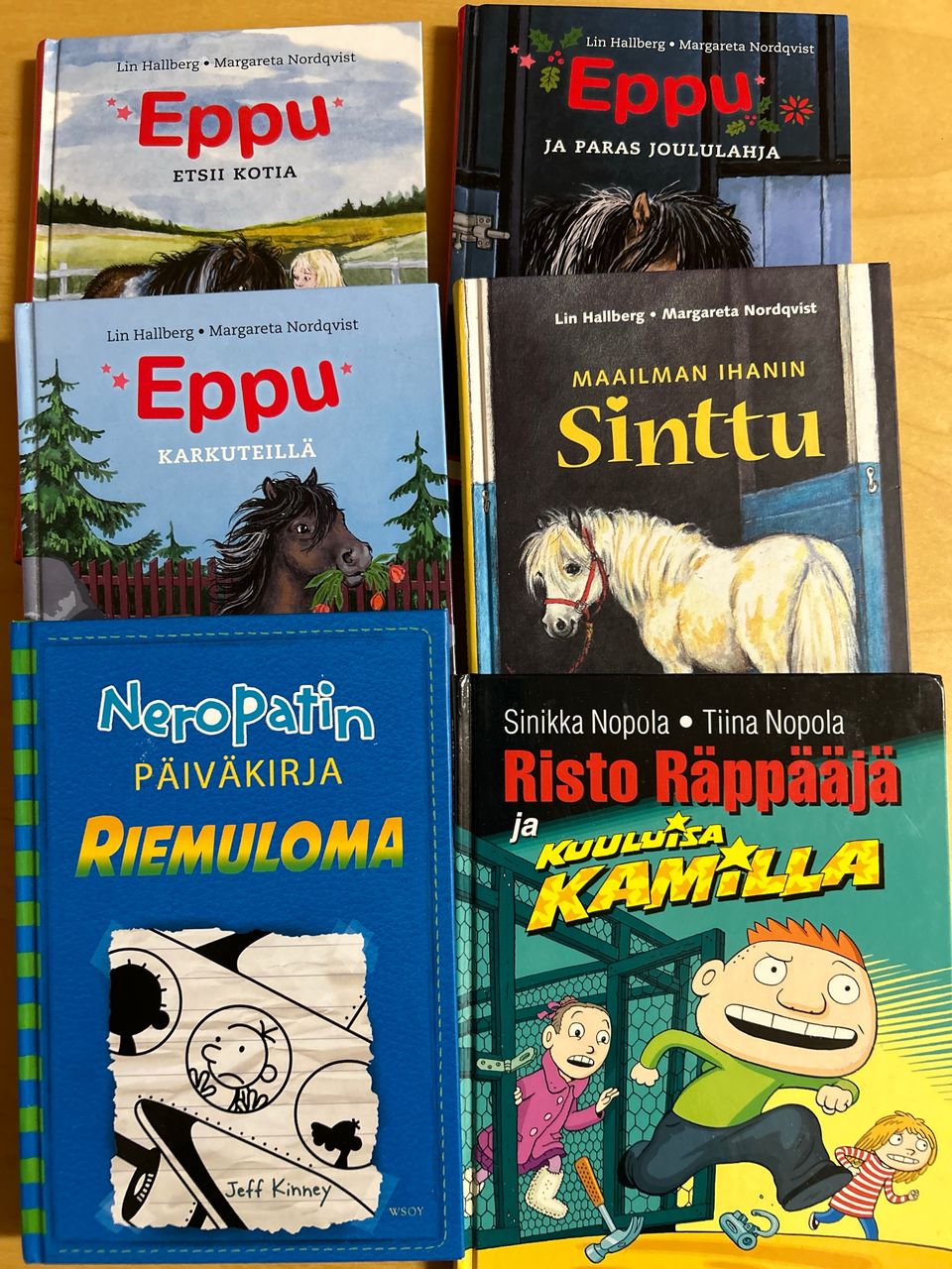 Eppu, Sinttu, Risto Räppääjä, Neropatti