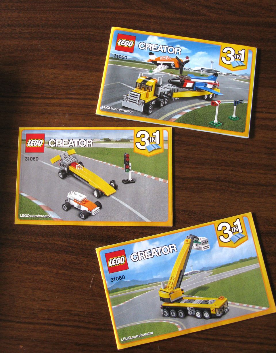 LEGO Ohjekirjat Creator 31060 Airshow Aces