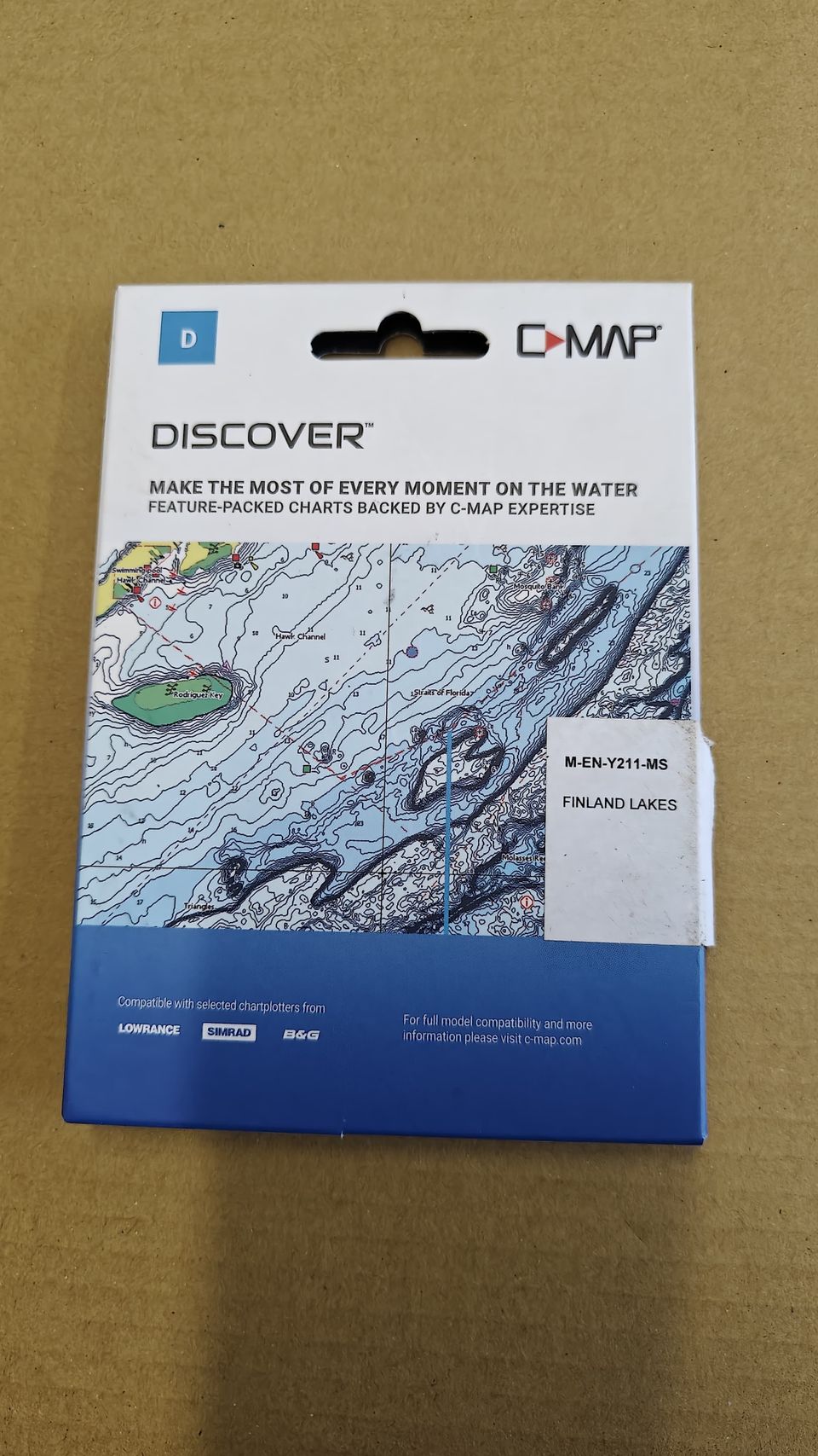 Karttakortti C-MAP Discover Y211 Suomen sisävedet