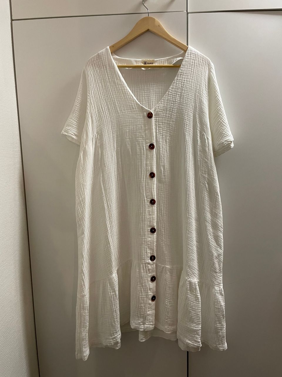 Kaiko frill button dress