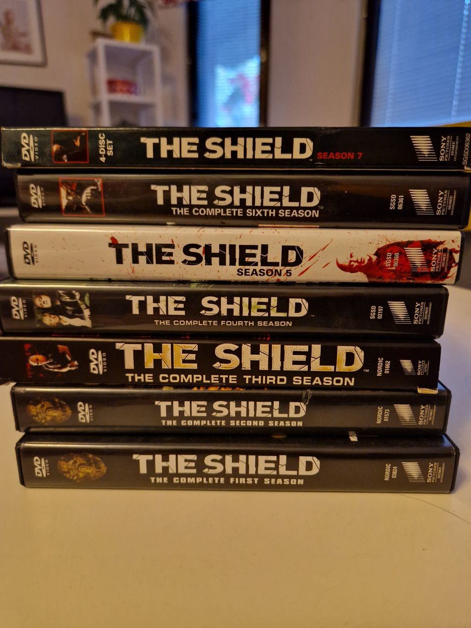 The shield kaudet 1-7 dvd