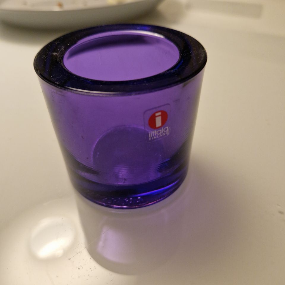 Iittala kivi tumma violetti