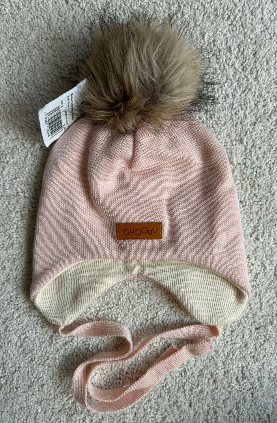 Gugguu uusi Merino Furry Baby Beanie M