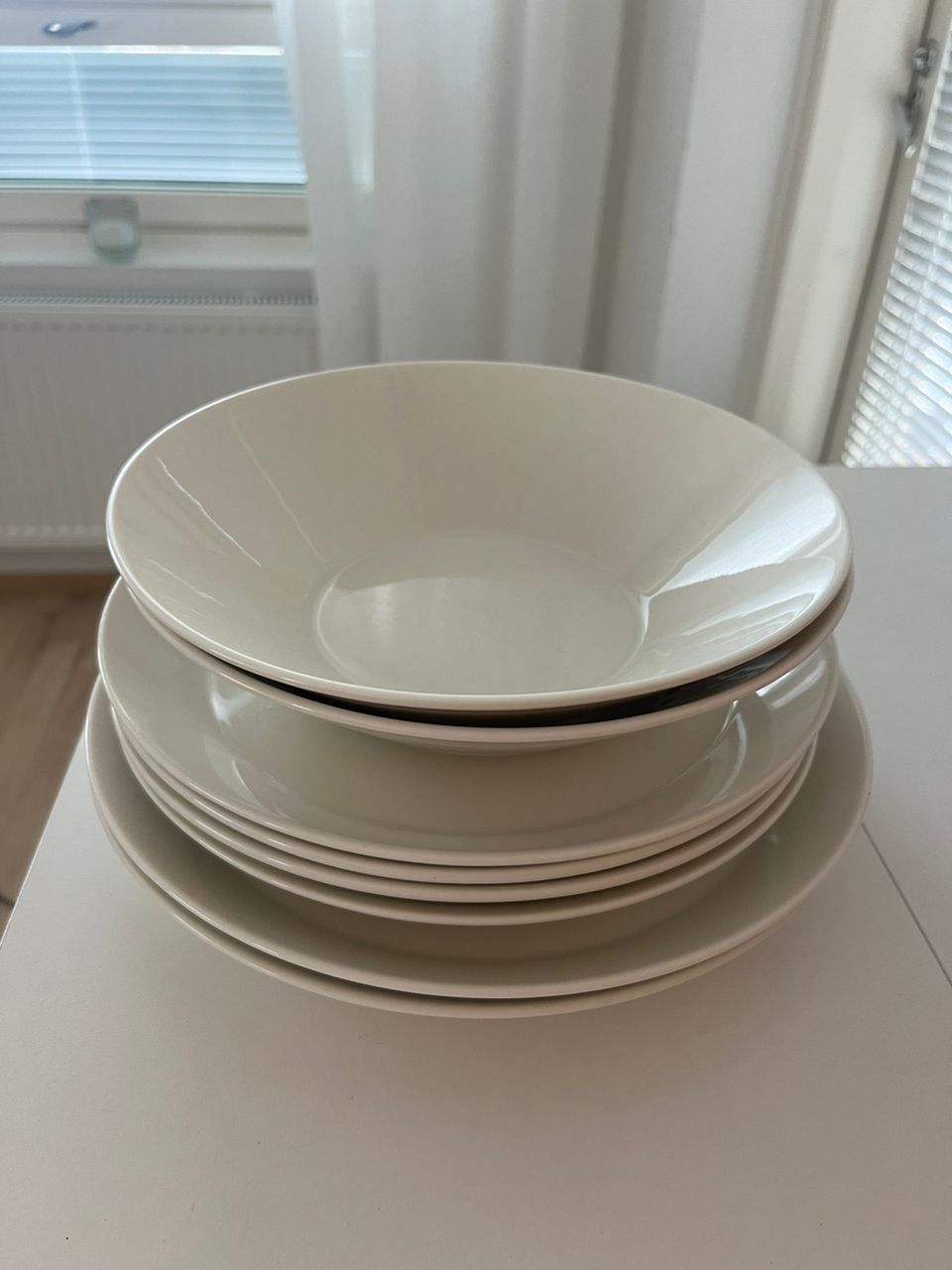 Iittala Teema Valkoinen 8-osainen setti